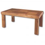 mesa de comedor madera maciza rústica