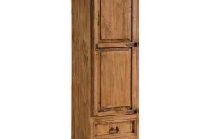 armario rústico modular de madera maciza