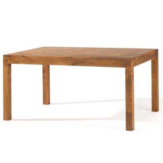 mesa comedor madera rústica y colonial