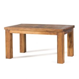 mesa de comedor de madera extensible