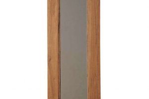 espejo de madera rústico