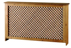 cubre radiador de madera