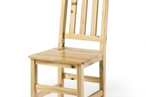 silla comedor madera maciza